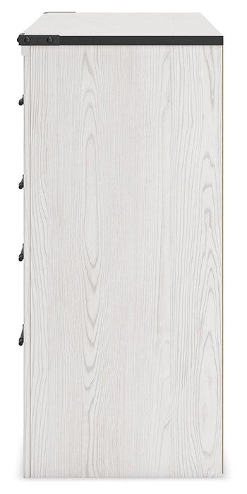Schoenberg White Dresser - B1446-231 - Vega Furniture