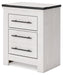 Schoenberg White Nightstand - B1446-92 - Vega Furniture