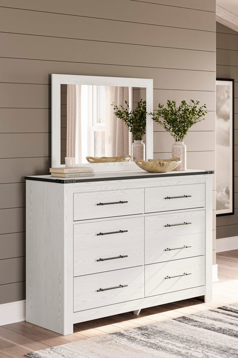 Schoenberg White Panel Bedroom Set - SET | B1446-154 | B1446-157 | B1446-196 | B1446-92 | B1446-245 - Vega Furniture