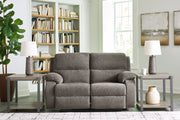 Scranto Brindle Reclining Loveseat - 6650286 - Vega Furniture