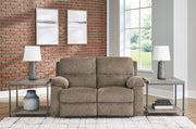 Scranto Oak Reclining Loveseat - 6650486 - Vega Furniture