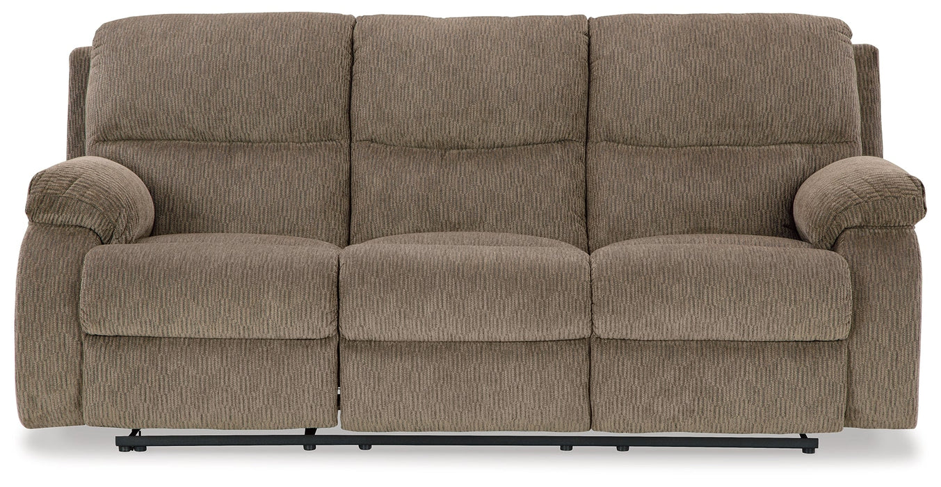 Scranto Oak Reclining Sofa - 6650488 - Vega Furniture