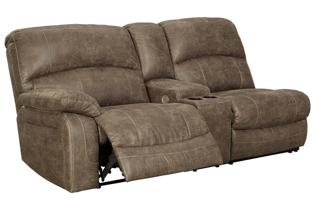 Segburg Driftwood 4-Piece Power Reclining Sectional - SET | 3430354 | 3430359 | 3430362 | 3430377 - Vega Furniture