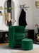 Selena Green Velvet Accent Chair and Ottoman Set - 555Green - Vega Furniture