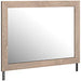Senniberg Light Brown/White Bedroom Mirror (Mirror Only) - B1191-36 - Vega Furniture