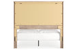 Senniberg Light Brown/White Queen Panel Bed - SET | B1191-54 | B1191-57 | B1191-98 - Vega Furniture