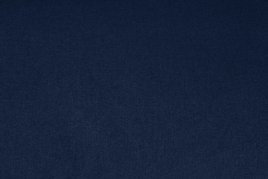 Serene Blue Linen Textured Deluxe Modular Down Filled Cloud-Like Comfort Overstuffed 158" Sofa - 601Navy-S158 - Vega Furniture