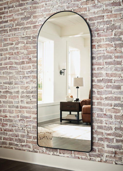 Sethall Black Floor Mirror - A8010307 - Vega Furniture