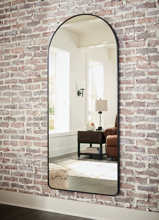 Sethall Black Floor Mirror - A8010307 - Vega Furniture