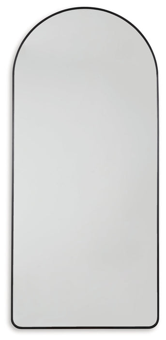 Sethall Black Floor Mirror - A8010307 - Vega Furniture