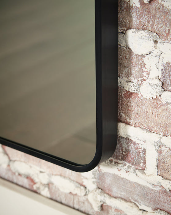 Sethall Black Floor Mirror - A8010307 - Vega Furniture