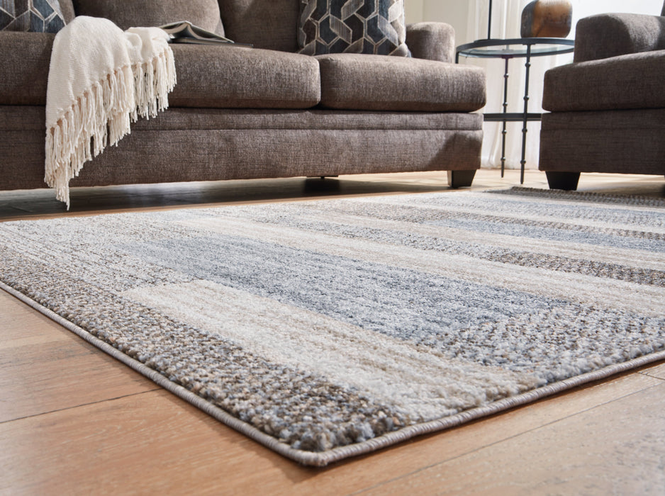 Sethburn Cream/Brown/Gray Medium Rug - R406592 - Vega Furniture