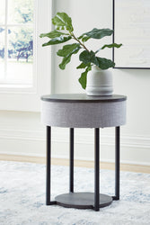 Sethlen Gray/Black Accent Table - A4000641 - Vega Furniture