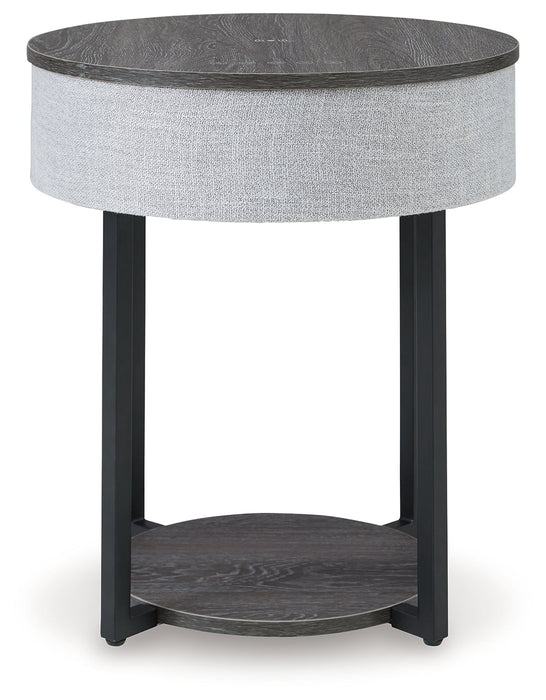 Sethlen Gray/Black Accent Table - A4000641 - Vega Furniture