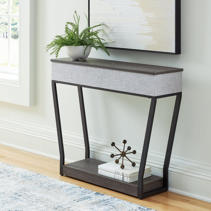 Sethlen Gray/Black Console Sofa Table - A4000640 - Vega Furniture