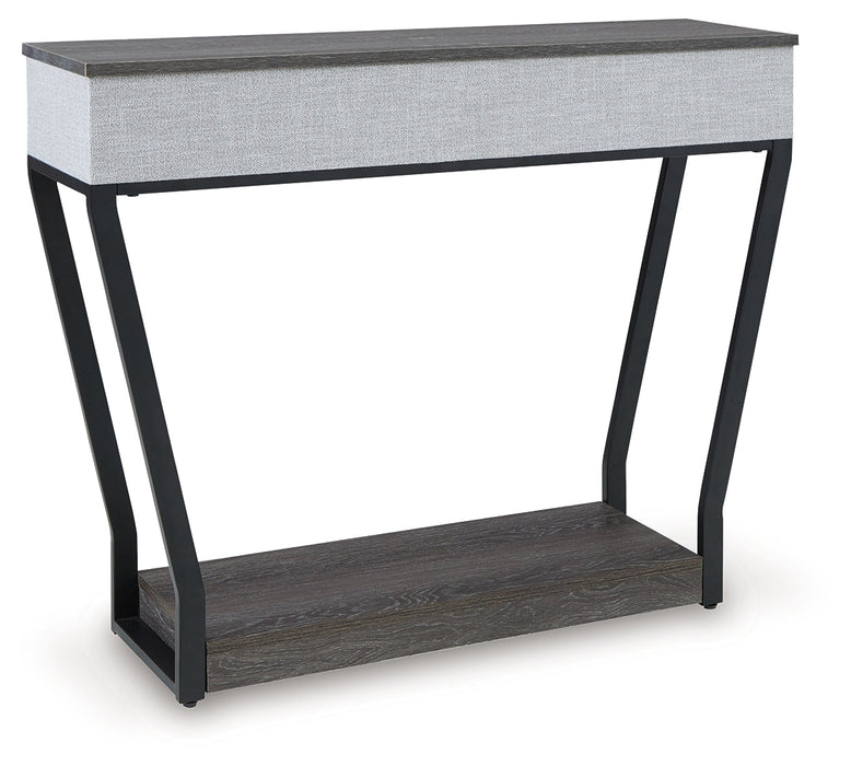 Sethlen Gray/Black Console Sofa Table - A4000640 - Vega Furniture