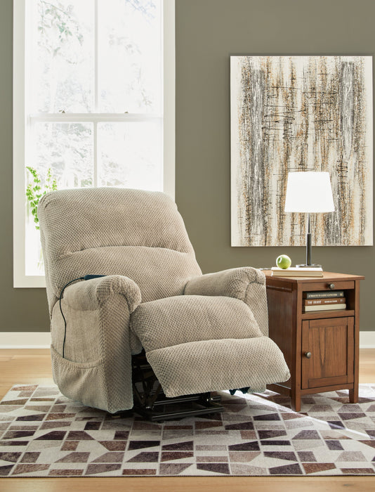 Shadowboxer Toast Power Lift Recliner - 4710312 - Vega Furniture