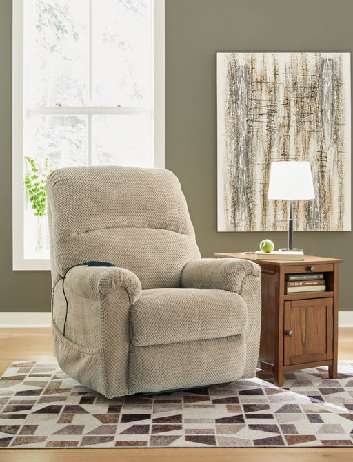 Shadowboxer Toast Power Lift Recliner - 4710312 - Vega Furniture