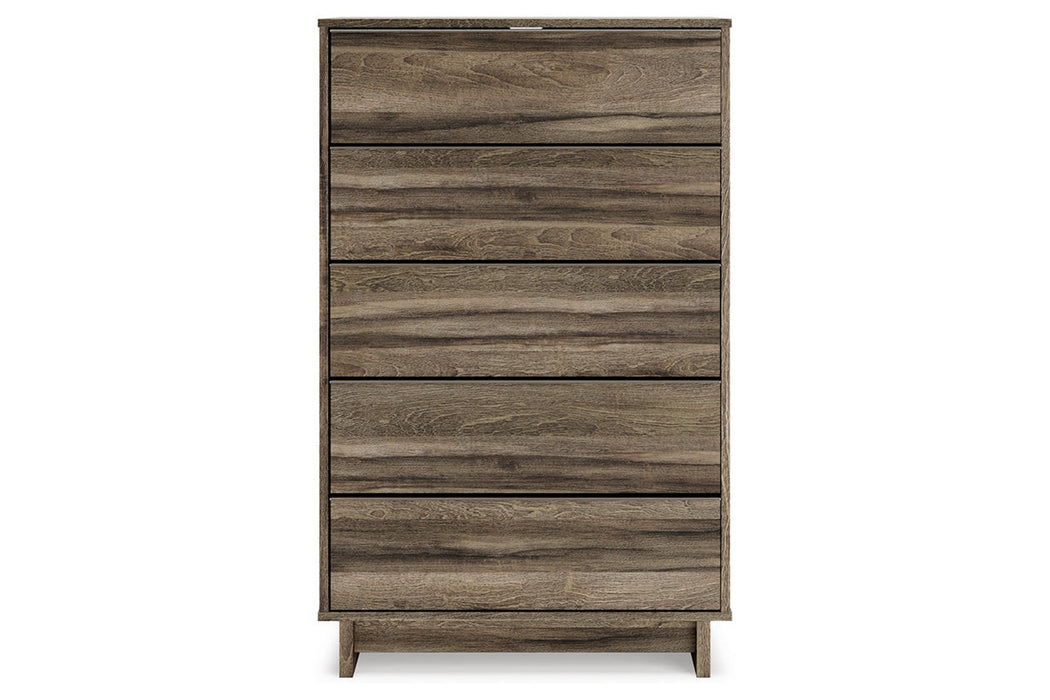 Shallifer Brown Chest of Drawers - EB1104-245 - Vega Furniture