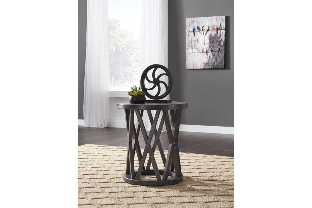 Sharzane Grayish Brown End Table - T711-6 - Vega Furniture