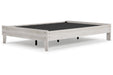 Shawburn Whitewash Full Platform Bed - EB4121-112 - Vega Furniture