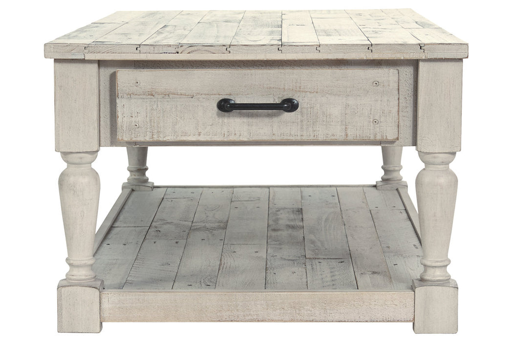 Shawnalore Whitewash Coffee Table - T782-1 - Vega Furniture