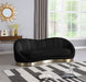 Shelly Black Velvet Sofa - 623Black-S - Vega Furniture