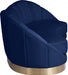 Shelly Blue Velvet Sofa - 623Navy-S - Vega Furniture