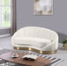 Shelly Cream Velvet Chaise - 623Cream-Chaise - Vega Furniture