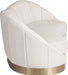 Shelly Cream Velvet Sofa - 623Cream-S - Vega Furniture