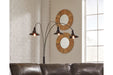 Sheriel Black Floor Lamp - L725059 - Vega Furniture