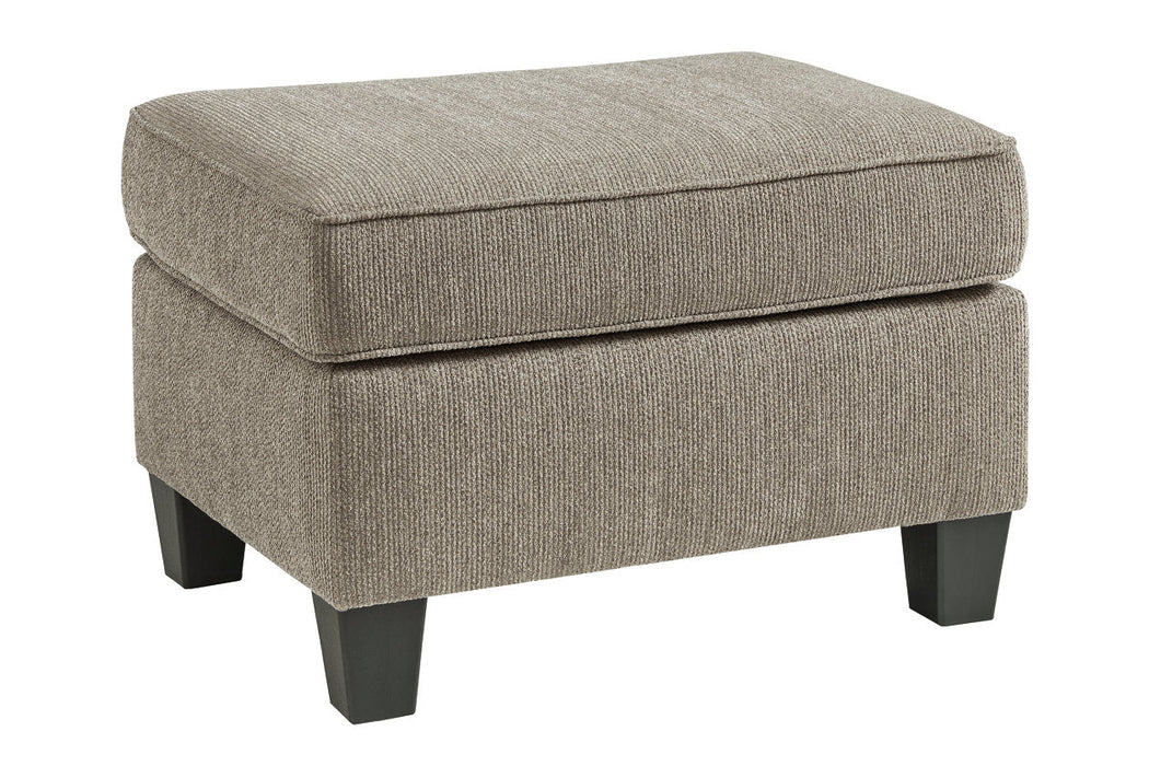 Shewsbury Pewter Ottoman - 4720214 - Vega Furniture