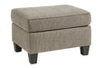 Shewsbury Pewter Ottoman - 4720214 - Vega Furniture