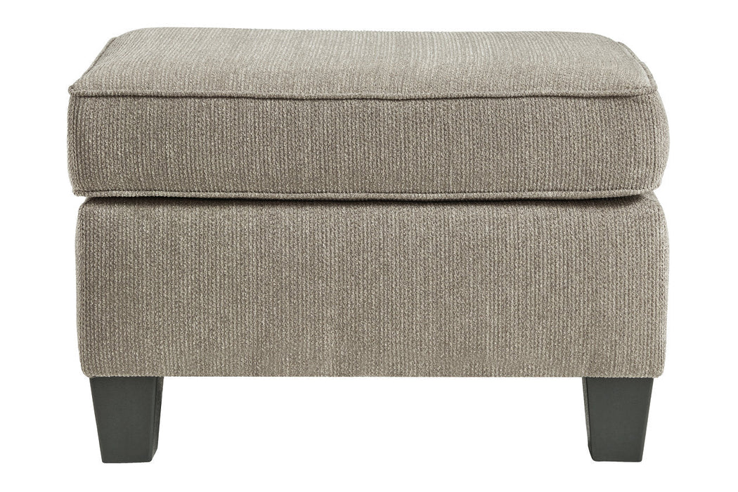 Shewsbury Pewter Ottoman - 4720214 - Vega Furniture