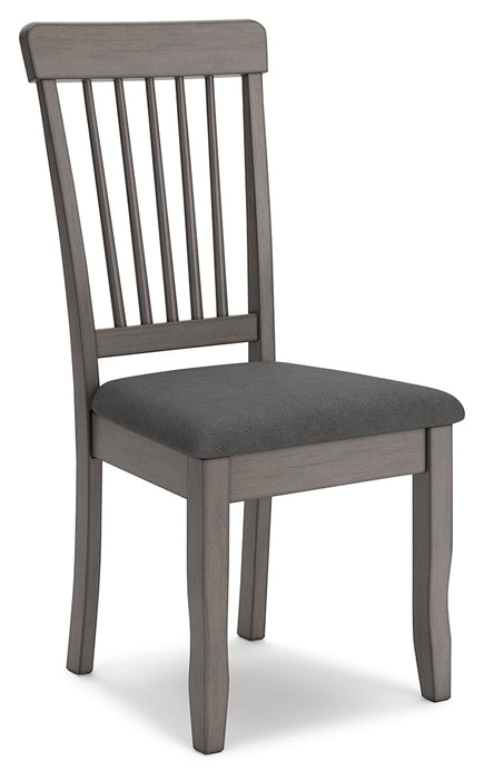 Shullden Gray Dining Chair, Set of 2 - D194-01 - Vega Furniture