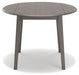 Shullden Gray Drop Leaf Dining Table - D194-15 - Vega Furniture