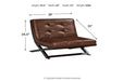 Sidewinder Brown Accent Chair - A3000031 - Vega Furniture