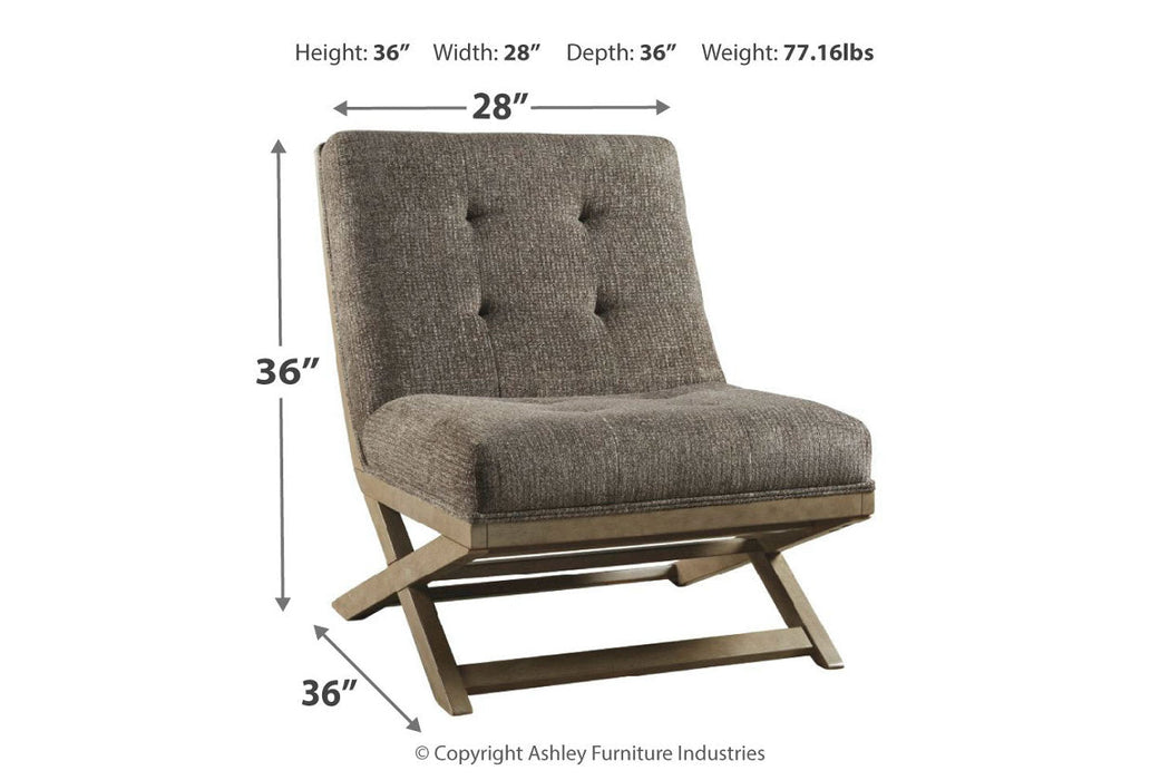 Sidewinder Taupe Accent Chair - A3000135 - Vega Furniture