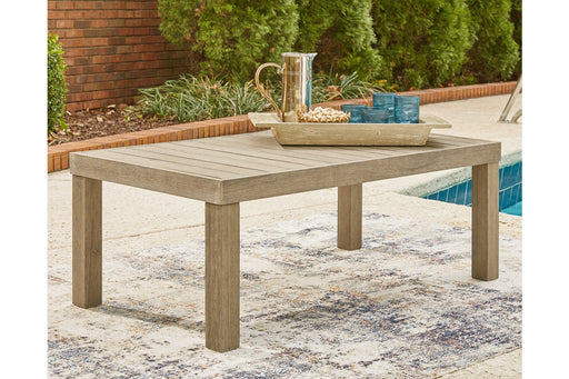Silo Point Brown Outdoor Coffee Table - P804-701 - Vega Furniture