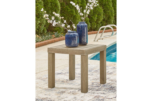 Silo Point Brown Outdoor End Table - P804-702 - Vega Furniture