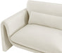 Sloan Velvet Loveseat Cream - 199Cream-L - Vega Furniture