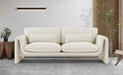 Sloan Velvet Sofa Cream - 199Cream-S - Vega Furniture