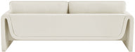 Sloan Velvet Sofa Cream - 199Cream-S - Vega Furniture