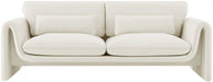 Sloan Velvet Sofa Cream - 199Cream-S - Vega Furniture