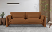 Sloan Velvet Sofa Saddle - 199Saddle-S - Vega Furniture
