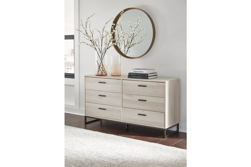 Socalle Light Natural Dresser - EB1864-231 - Vega Furniture