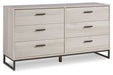 Socalle Light Natural Dresser - EB1864-231 - Vega Furniture