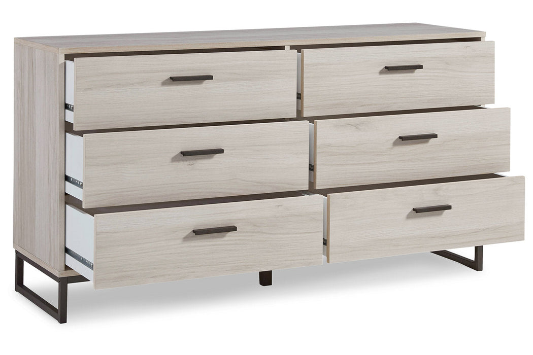 Socalle Light Natural Dresser - EB1864-231 - Vega Furniture