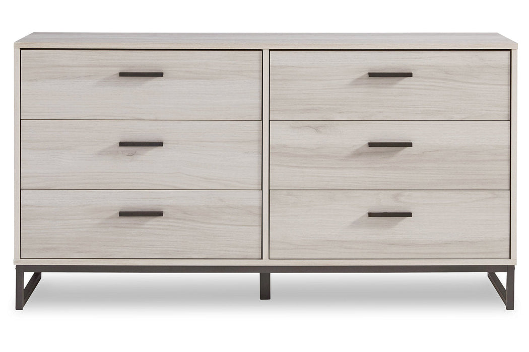 Socalle Light Natural Dresser - EB1864-231 - Vega Furniture