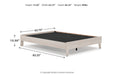Socalle Light Natural Queen Platform Bed - EB1864-113 - Vega Furniture